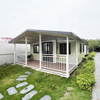Maisons conteneurs pliables et extensibles, maisons préfabriquées modernes modulaires portables extensibles pour villas de vacances à la plage, cabanes résidentielles
