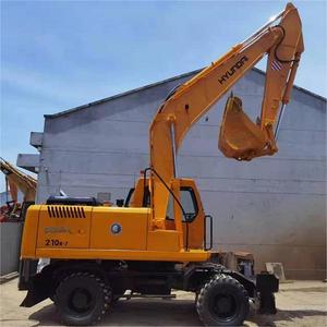 รถขุดไฮดรอลิกฮุนได รุ่น 210w-7 น้ำหนัก 21 ตัน พร้อมบุ้งกี๋ขุดขนาด 1.05 ลบ.ม. รถจักรกลหนักระดับมือสอง ราคาถูก รับประกัน 1 ปี - Product Image 1