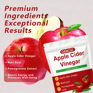 Suplemento Vegano <span class=keywords><strong>Keto</strong></span> en Gomitas OEM, Suplemento Diario de Vinagre de Sidra de Manzana con Jugo de Remolacha y Jugo de Granada, Aumenta la Energía - Product Image 4