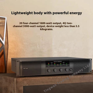 Behringer-<span class=keywords><strong>Amplificador</strong></span> de potencia de 4 canales clase D ultraligera, <span class=keywords><strong>6000</strong></span> vatios, - Product Image 6