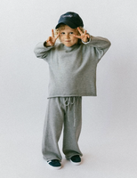 Ensemble de vêtements confortables pour enfants, pull en coton, ensemble de survêtement, t-shirt à manches longues confortable pour le printemps, pantalon, ensemble pour bébé de 0 à 8 ans