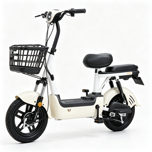 Bicicletta <span class=keywords><strong>Elettrica</strong></span> da Città 14 Pollici, Motore 350W 48V, Telaio in Acciaio, Batteria al Piombo-Acido, Scooter per Trasporto Merci, 40-60km/h - Product Image 4