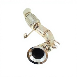 Collecteur d'échappement en acier inoxydable pour <span class=keywords><strong>BMW</strong></span> M57N2 335D E90 E91 E92 535D E60 E61 <span class=keywords><strong>635D</strong></span> <span class=keywords><strong>E63</strong></span> E64 X3 E83 X5 E70 X6 E71 2,75 pouces - Product Image 1