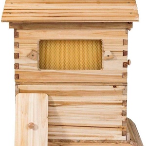 7 cái thiết lập của New Cedar tự động tự chảy tổ ong cho nghề nuôi ong nhựa hộp ong với khung Core cho trang trại sử dụng - Product Image 2