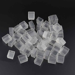 卸売 0.5/1/1.8/2/3.2ML 白/透明カラー 空の水彩絵の具用フル/ハーフパン アーティスト用グリッドパン 水彩油絵具用 - Product Image 2