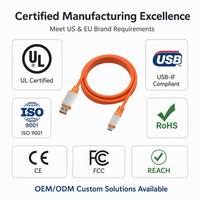 Câble USB 3.2 Gen 2 Type A vers Type C, charge rapide 60W, transfert de données 10 Gbps, 0,5 m, 1 m, 1,5 m, 3 m, pour ordinateur portable, SSD externe, OEM