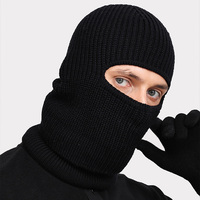 Gorro personalizado para adultos a prueba de viento para ciclismo al aire libre, gorros de punto cálidos de invierno para hombres