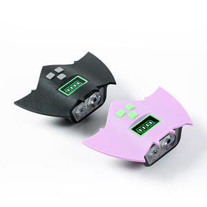 Luz creativa para bicicleta, LED, resistente al agua, Ipx4, 4 modos, luz negra y morada para bicicleta de montaña, recargable por USB - Product Image 2