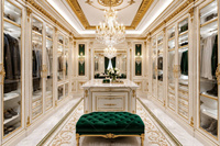 Service de personnalisation de la maison tout-en-un, décoration de salle à manger de style palais classique, conception d'intérieur professionnelle