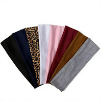 Bandeau de sport en polyester élasthanne haute élasticité Huagui, impression de logo personnalisée, anti-transpiration pour le yoga, le cyclisme, le basketball et l'entraînement