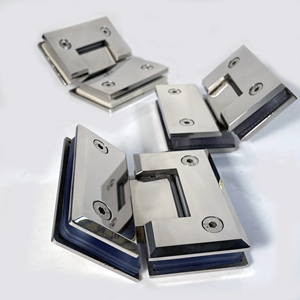 Nhà Máy Giá Bản lề cho kính 135 độ kính không khung có thể điều chỉnh bản lề vòi hoa sen cửa bản lề - Product Image 3