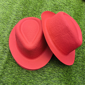 ODM/OEM Tùy Chỉnh Màu Đỏ Denim <span class=keywords><strong>Hat</strong></span> Thân Thiện Với Môi Và Phân Hủy Sinh Học Chất Liệu Giấy <span class=keywords><strong>Hat</strong></span> Cho Vận Chuyển Và Bao Bì - Product Image 3