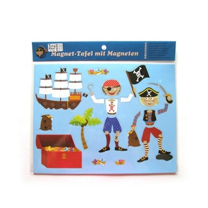 Ruolo di professione pirata personalizzato all'ingrosso carino fai da te vestire istruzione gioca gioco <span class=keywords><strong>Puzzle</strong></span> <span class=keywords><strong>magnetico</strong></span> per bambini - Product Image 3