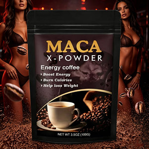 Café instantané OEM X Power Energy Maca Stamina pour améliorer la performance <span class=keywords><strong>sexuelle</strong></span>, café Max Man pour homme/Maca pure naturelle à base de plantes - Product Image 1