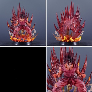 Figuras de Anime de Alta Calidad de Dragon Ball Reddened Son <span class=keywords><strong>Goku</strong></span> Kaioken, Producto Nuevo de Dibujos Animados, Figura de Acción Coleccionable al por Mayor - Product Image 5