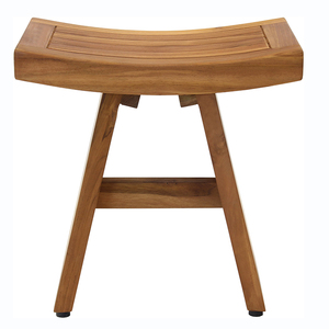 Chaise japonaise en bambou, siège de bain, <span class=keywords><strong>tabouret</strong></span> pour personnes âgées, banc de <span class=keywords><strong>douche</strong></span> pour la maison ou le salon - Product Image 4