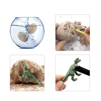 Jouet double dinosaure habillé, œuf de dinosaure, surprise kinder, ensemble de jouets en plastique, animaux de dinosaure, boîte à billes, figurines bon marché