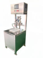 Machine de remplissage semi-automatique Bag-in-Box avec buse de remplissage à robinet, remplisseur de liquides BIB pour l'emballage de boissons et de sauces
