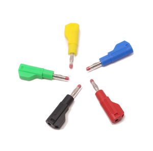 4mm Safety Banana <b>Plug</b> with Retractable Transparent Sheath Stackable and <b>Extendable</b> Pure Copper High Voltage Lantern <b>Plug</b> - Product Image 1