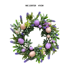 2025 <span class=keywords><strong>precio</strong></span> al por mayor de fábrica CORONA DE Pascua tiene varios huevos de espuma para el hogar Festival vacaciones Pascua adorno colgante Decoración - Product Image 1