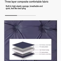 Tapis de couchage Camping matelas surdimensionné matelas Super Portable sac à dos matelas avec oreiller