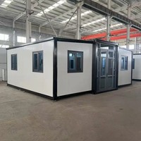 Garaje Portátil para Automóviles, Casa Contenedor Expandible de 20 pies/40 pies, Estructuras de Acero