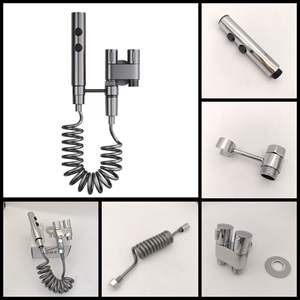 Ensemble <span class=keywords><strong>de</strong></span> robinetterie pour lunettes et toilettes électro-plaquées, robinet <span class=keywords><strong>de</strong></span> bidet mural pour <span class=keywords><strong>douche</strong></span> et salle <span class=keywords><strong>de</strong></span> bain - Product Image 2