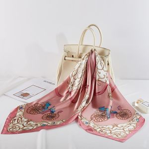 Écharpe en Soie de Luxe Personnalisée pour Femme – Impression sur Mesure – Châle en Soie – Meilleure Vente d'Accessoires de Tête - Product Image 4