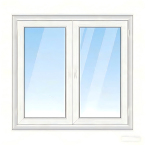 Entrega Rápida |   <span class=keywords><strong>Ventanas</strong></span> de PVC UPVC Personalizadas, Diseño Moderno, Templadas, Verticales, con Certificación Energy Star, para Sala de Estar y Cocina, Venta al Por Mayor - Product Image 2