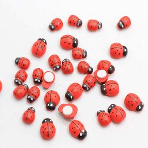 Accessoires pour décoration <span class=keywords><strong>de</strong></span> la maison, coccinelle en bois, perles, insectes Kawaii, cabine à dos plat, nœud papillon, décor pour <span class=keywords><strong>téléphone</strong></span>, offre spéciale - Product Image 4