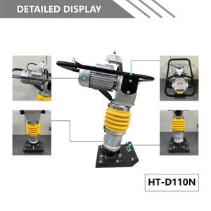 Accionamiento eléctrico 220/380V, apisonador de impacto para compactación del suelo, apisonador de SALTO para construcción de carreteras - Product Image 2