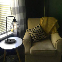 Lampe de table d'étude intérieure en métal, lampe de table décorative pour la maison, chambre à coucher, salon, bureau
