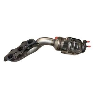 Convertidores Catalíticos Trifásicos Delanteros de Acero de Alta Calidad para Prado 4.0L 2010-2016, 1GR, Euro 5 - Product Image 1