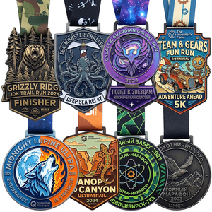 Venta Directa <span class=keywords><strong>de</strong></span> Fábrica <span class=keywords><strong>de</strong></span> Medallas con Logotipo Personalizado Cortadas con Láser para Competiciones Escolares, Medallas Ligeras y Duraderas - Product Image 2