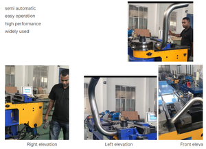 Dw50nc giá truyền vòng ống vuông Bender ống thủy lực Máy uốn NC bán tự động ống kim loại Máy uốn - Product Image 5