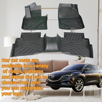 Convient pour 2016-2023 MAZDA CX-9 5Seat avec des tapis de voiture de protection tous temps