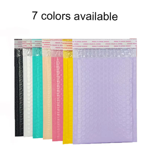 Enveloppes d'emballage écologiques personnalisées avec logo, pochettes d'expédition rembourrées en polyéthylène, enveloppes à bulles rembourrées - Product Image 5