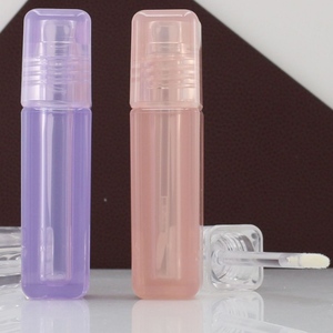 Tube de brillant à lèvres Mini taille de voyage Tube de baume à lèvres vide emballage cosmétique rechargeable Tube de maquillage bricolage clair - Product Image 4