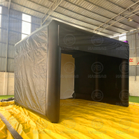 Portable Pup up Golf Simulator Enclosure Tente gonflable bon marché Cage de terrain de golf pour la location d'événements de fête