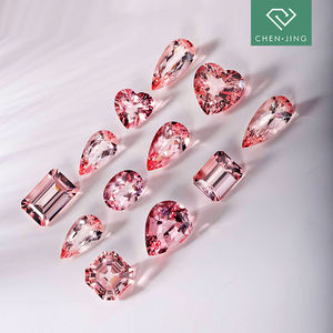 Pierre précieuse Morganite rose de laboratoire certifiée, 0,1 à 10 carats, forme <span class=keywords><strong>poire</strong></span> fantaisie, pour sertissage de bijoux - Product Image 5