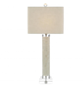 Quảng trường pha lê có thể đèn với vải lanh và vàng cơ sở bóng râm cho USA và UK Trung Đông thị trường - Product Image 3