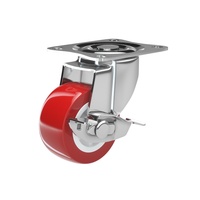 1in 1.25in 1.5in 2in 2.5in 3in 30kg à 60kg Sofa Castor Light Duty Fixed Swivel Furniture Cater Wheel avec frein