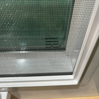 Ventana Abatible Grande de Vinilo Blanco, Ventanas de Manivela de UPVC Duraderas con Rejillas de Vidrio de PVC, Estilo Americano, Venta al por Mayor de Fábrica