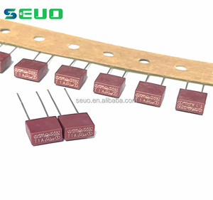 Microfusible Cuadrado Rojo <span class=keywords><strong>SEUO</strong></span>, Buena Venta, 392 T0.5A-T10A 250V 8x4mm, Microfusible Radial de Plomo, Seguro de Potencia - Product Image 4