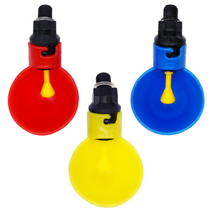 Tazze automatiche per acqua di <span class=keywords><strong>quaglia</strong></span> di pollo ciotola per capezzoli ciotola per uccelli ciotola per acqua tazze per abbeveratoio per animali da pollame - Product Image 1