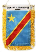 Drapeau de la République démocratique du Congo (RDC) imprimé recto-verso en polyester 100 %, 3x5 pieds, vente en gros, nouveauté