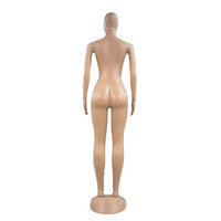 Mannequin de présentation de vêtements en plastique, corps entier, grande taille, poitrine généreuse, fesses volumineuses, sans visage, modèle féminin, directement de l'usine