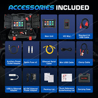 Escáner Vehicular Autel MaxiCOM MK908 de Sistema Completo OBD2, Herramientas de Diagnóstico Profesional Universal para Coche con Bluetooth Tipo Tableta