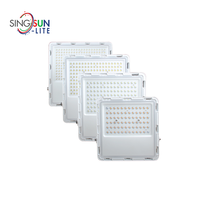 Mince CE RoHS haute puissance projecteur lampe de jardin IP65 étanche projecteur 20W 30W 50W 100W 150W 200W Extérieure A Mené La Lumière D'inondation