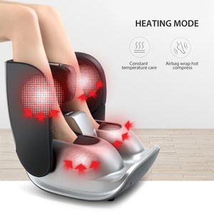 Masajeador de pies y piernas de intensidad ajustable Darius con función de calor para una comodidad óptima - Product Image 5